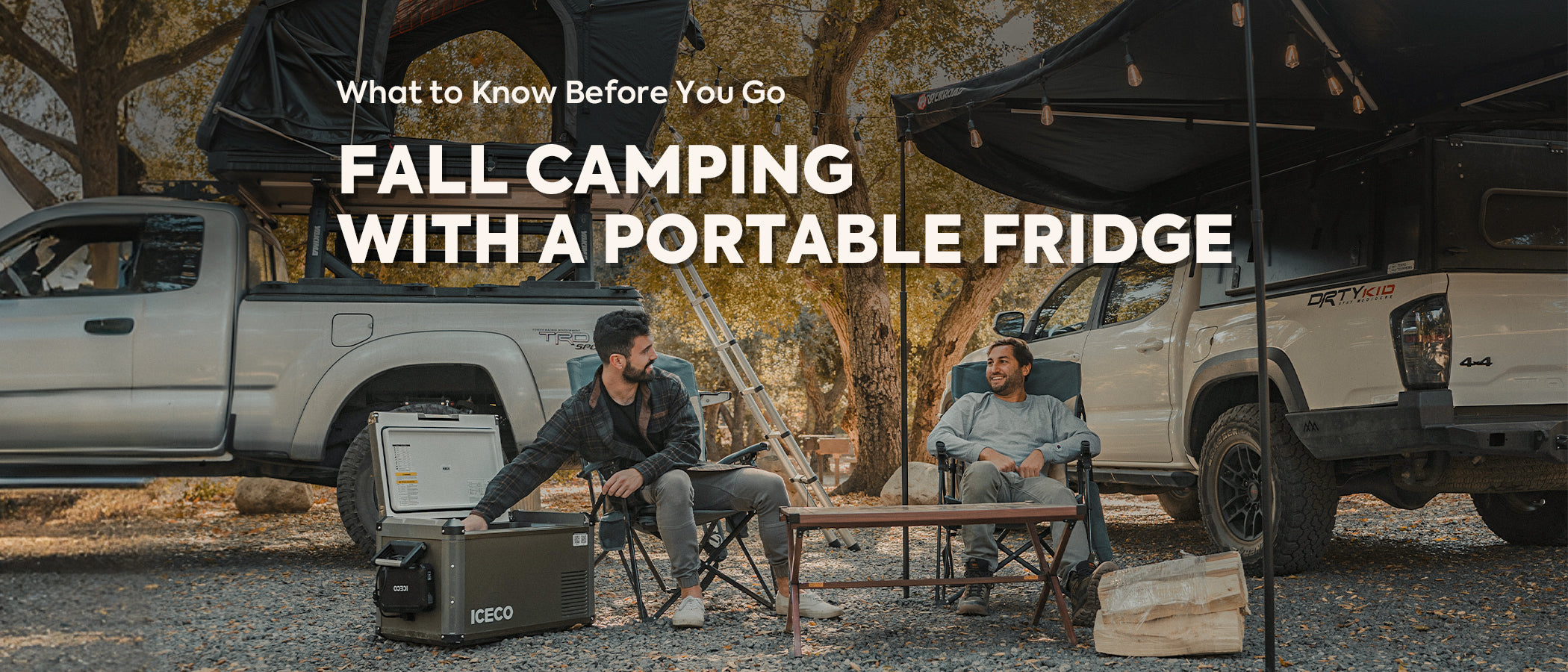 Fall Camping with a Portable Fridge: What to Know Before You Go