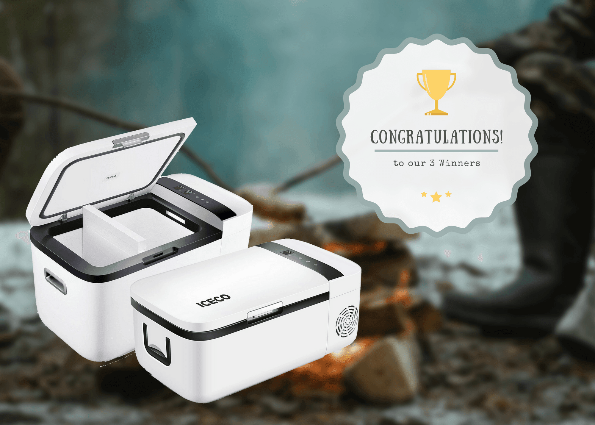 Winners Announced + Learn More About our Compact GO Series - www.icecofreezesale.com