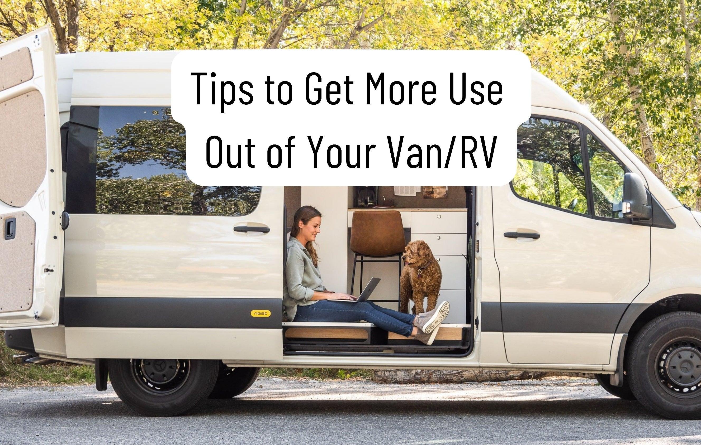 Tips to Get More Use Out of Your Van/RV - www.icecofreezesale.com