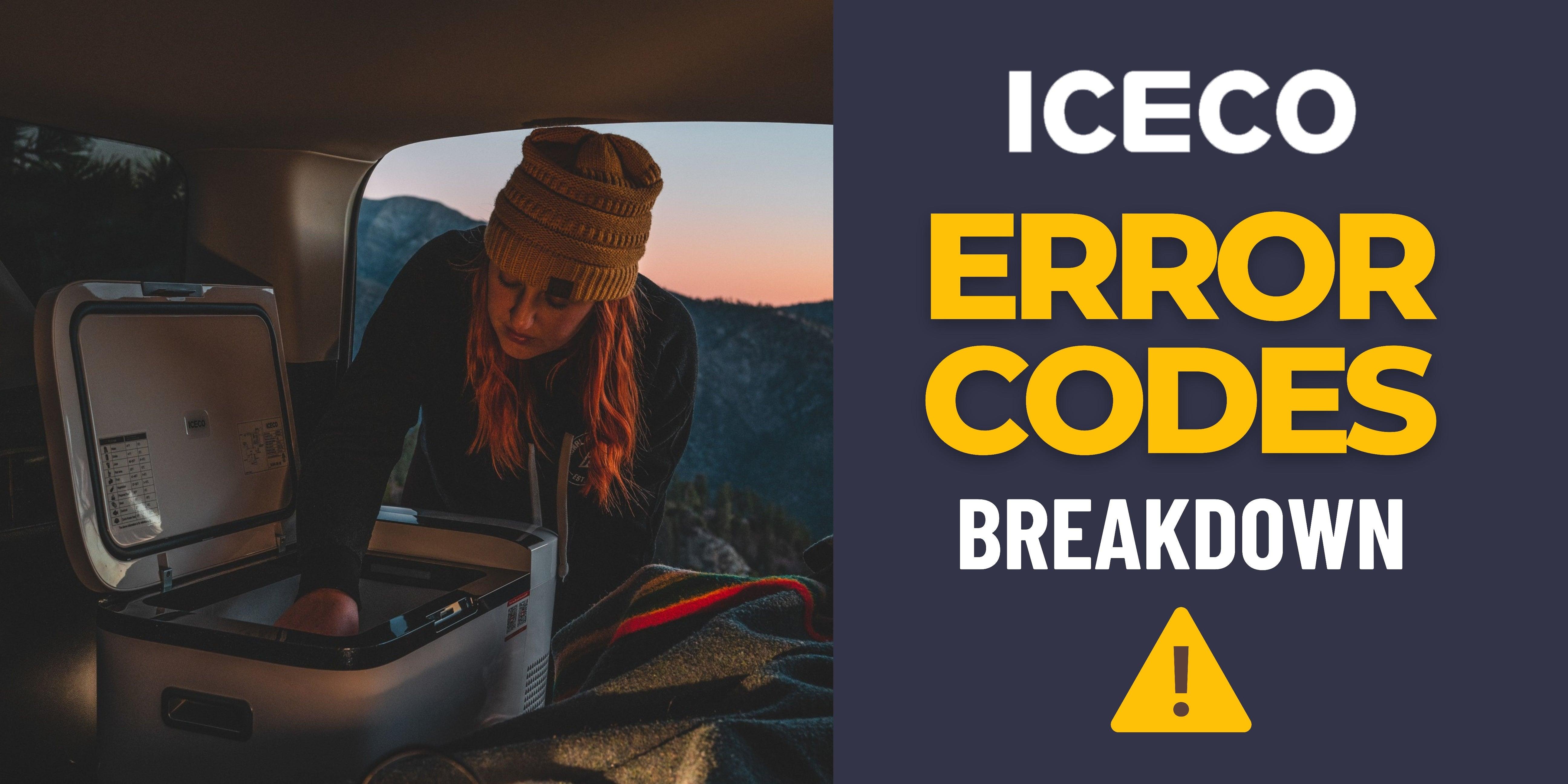 ICECO Error Codes Breakdown - www.icecofreezesale.com