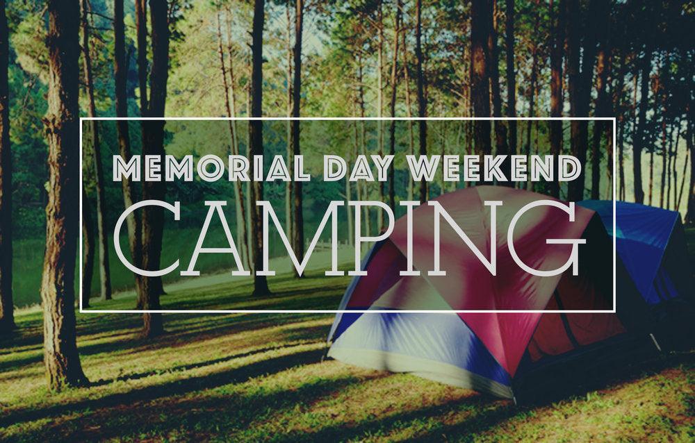Tips for Planning a Last Minute Camping Trip for Memorial Day Weekend - www.icecofreezesale.com