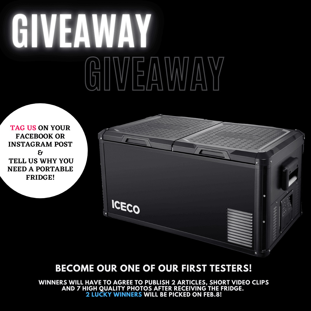 SAMURAI PORTABLE FRIDGE GIVEAWAY!! Join the Contest Now! - www.icecofreezesale.com
