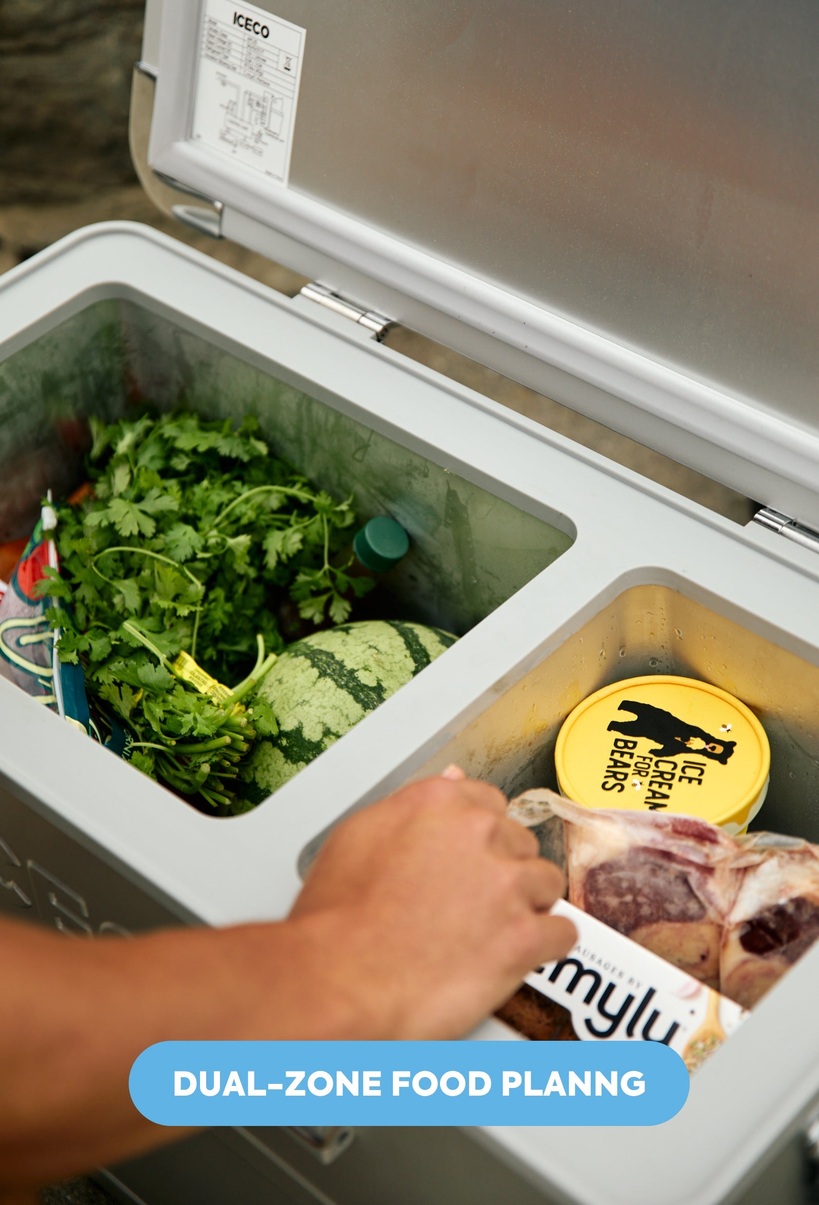 Dual Zone Fridge Freezer