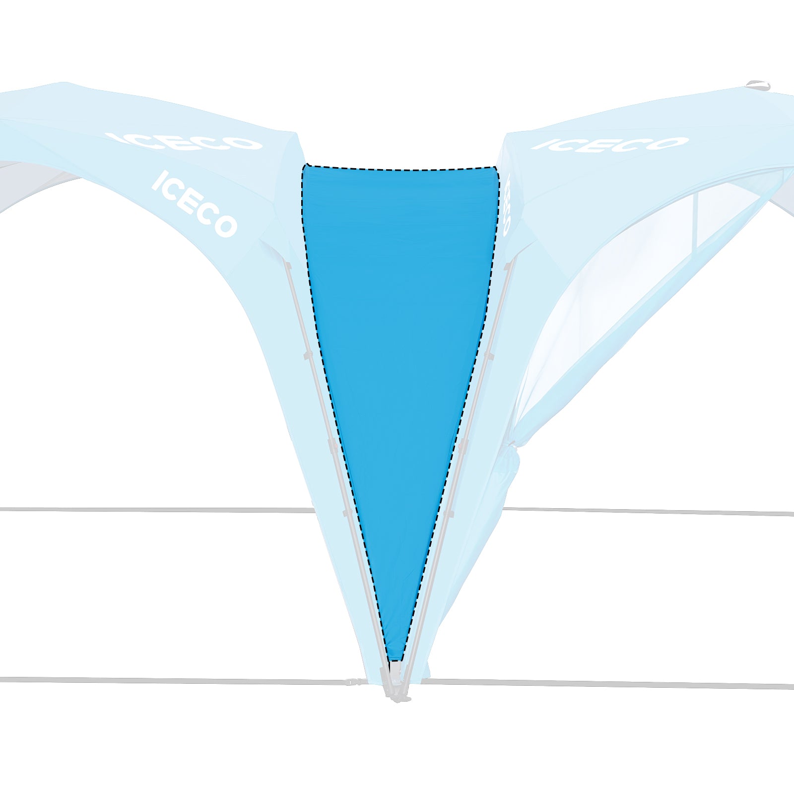4-8 Persons Easy Setup Canopy Tent with UPF50+ Sun Shelter | ICECO-Outdoor Gear-www.icecofreezesale.com
