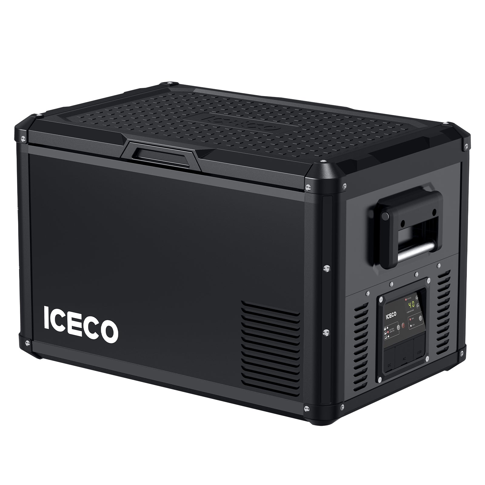63.4QT VL60ProS With Cover Portable Fridge Electric Cooler | ICECO-Portable Fridge-www.icecofreezesale.com