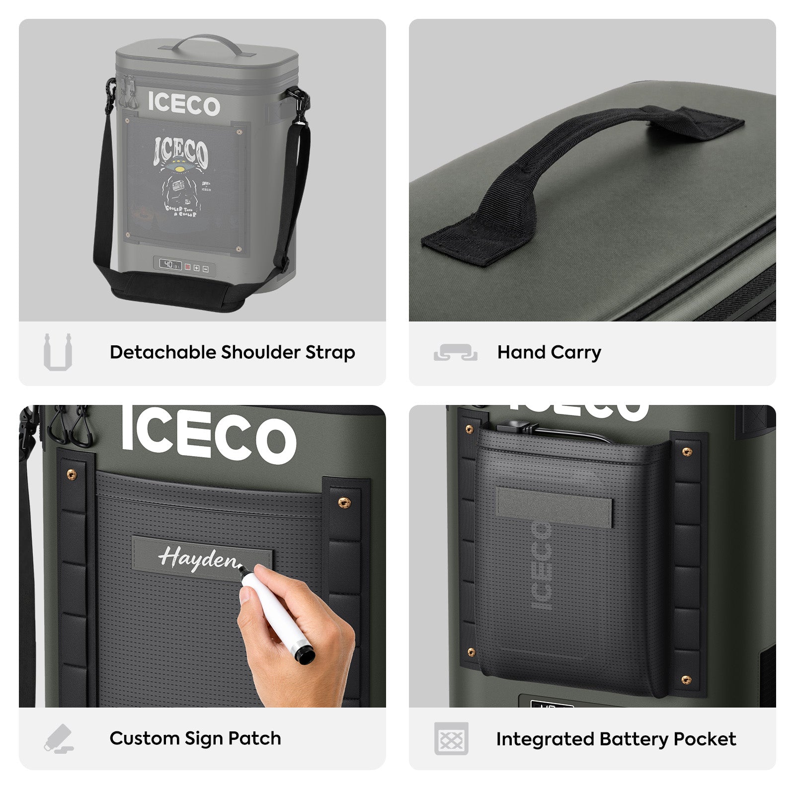 NEW! 13.5QT GOPACK12 Single Zone 12V Ice-Free Portable Freezer | ICECO-Portable Fridge-www.icecofreezesale.com