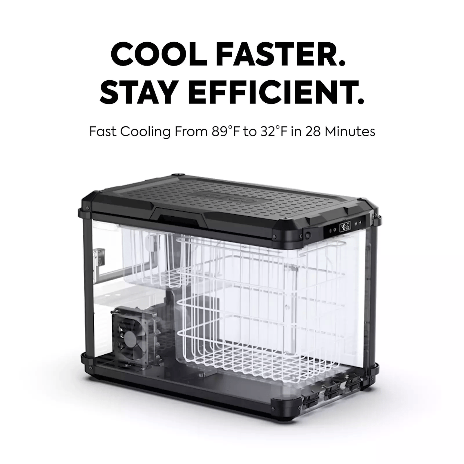 44.4QT VL45PLUS 3 Ways Access Fridge Freezer | ICECO Ship out Late August-Portable Fridge-www.icecofreezesale.com