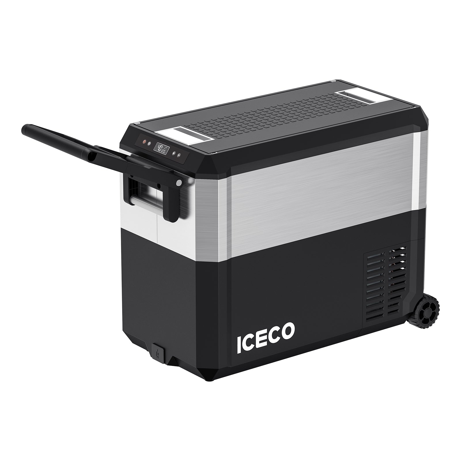 51QT JP50 Pro Wheeled Portable Freezer With Cover Camping Fridge Car Fridge | ICECO-Portable Fridge-www.icecofreezesale.com