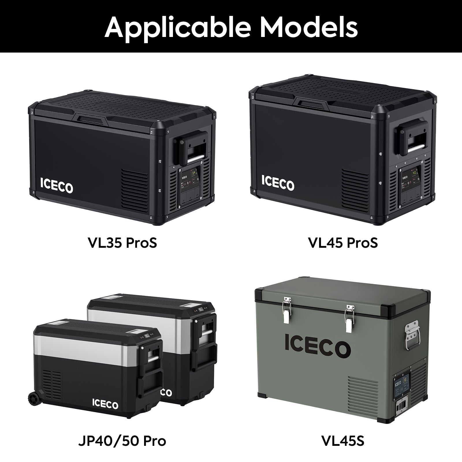 JPPro/VL45/VL35Pro/VL45Pro Single Zone Slide Mount | ICECO-Slider-www.icecofreezesale.com