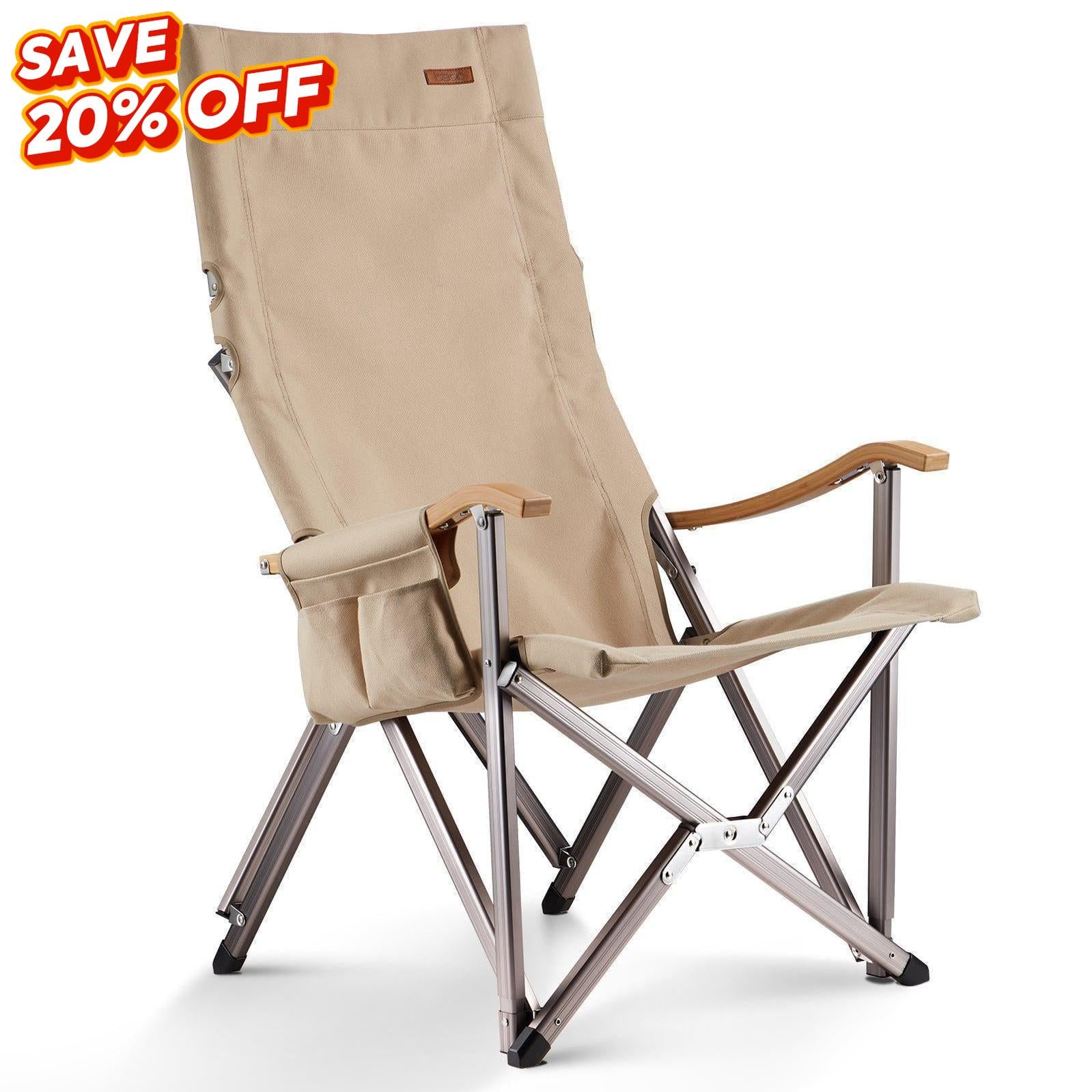 High-back Camping Chair | ICECO-Outdoor Gear-www.icecofreezesale.com