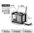 44.4QT VL45PLUS 3 Ways Access Fridge Freezer | ICECO Ship out Late August-Portable Fridge-www.icecofreezesale.com