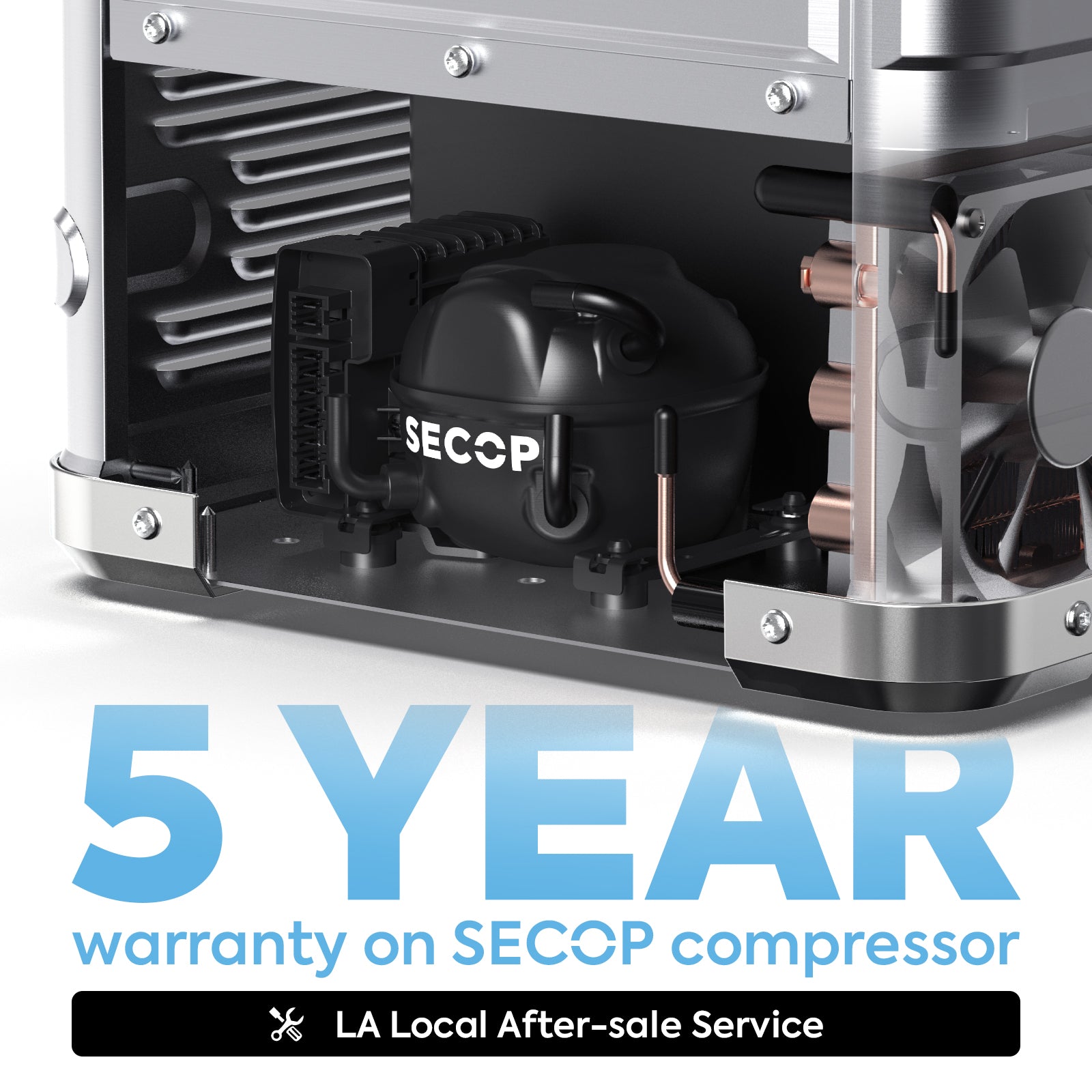35L APL35 Ultralight Dual Zone Aluminum Freezer | ICECO-Portable Fridge-www.icecofreezesale.com