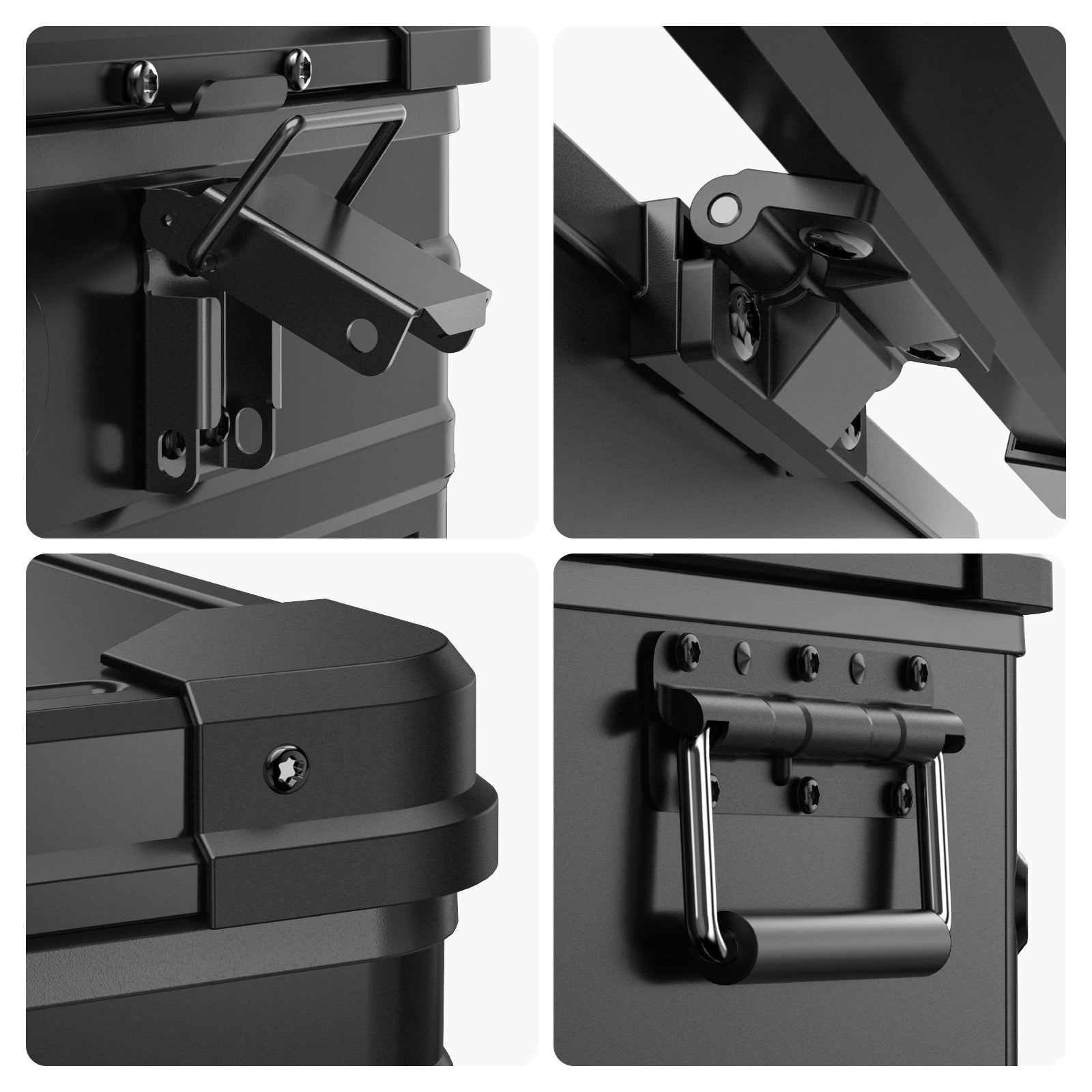 37QT APL35-Black Aluminum Freezer With Magnetic Power Bank | ICECO-Portable Fridge-www.icecofreezesale.com