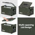 37QT VL35ProS Olive Single Zone Fridge With PB1000 Power Station | ICECO-Portable Fridge-www.icecofreezesale.com