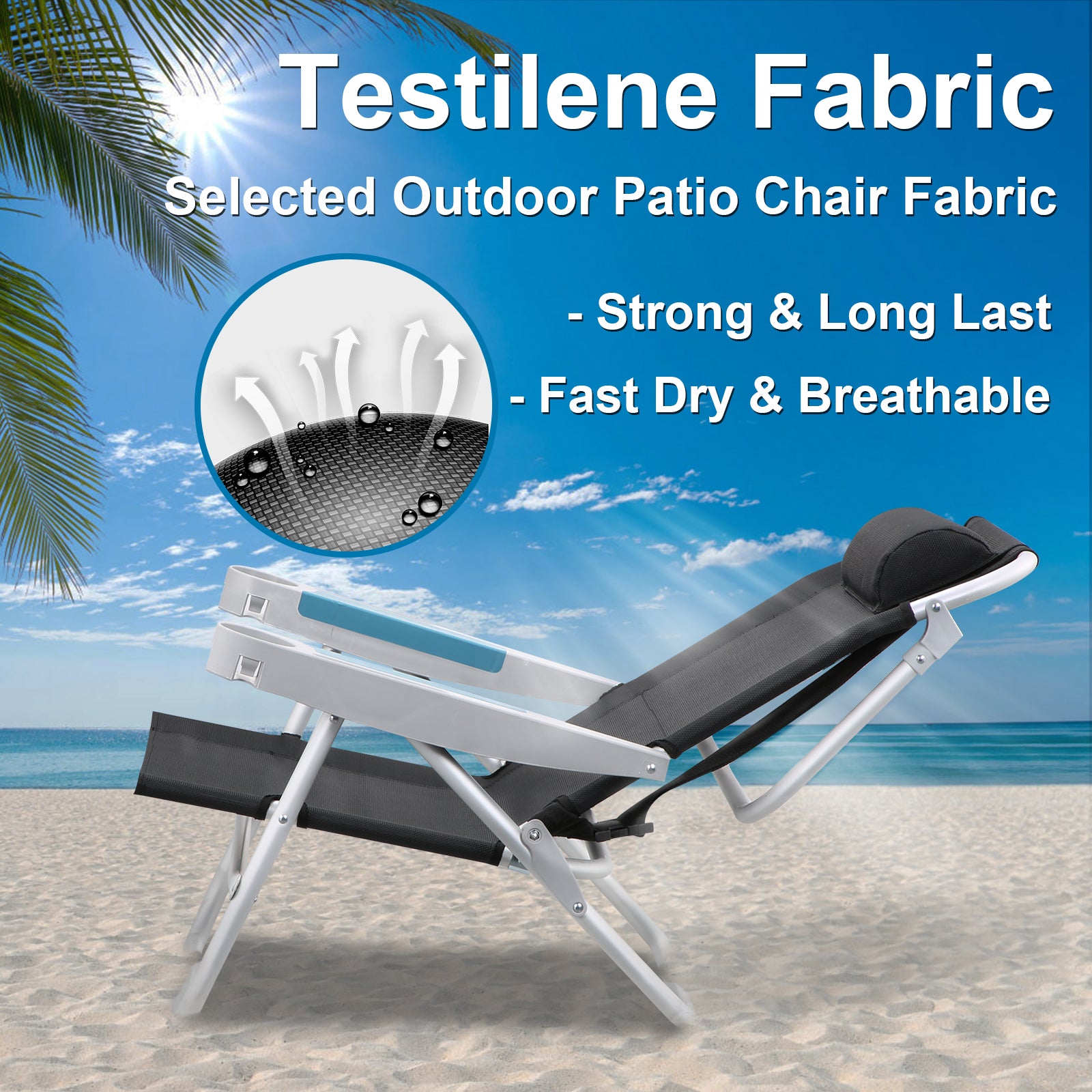 2 Pack Extra-Wide Backpack Chair | ICECO-Outdoor Gear-www.icecofreezesale.com