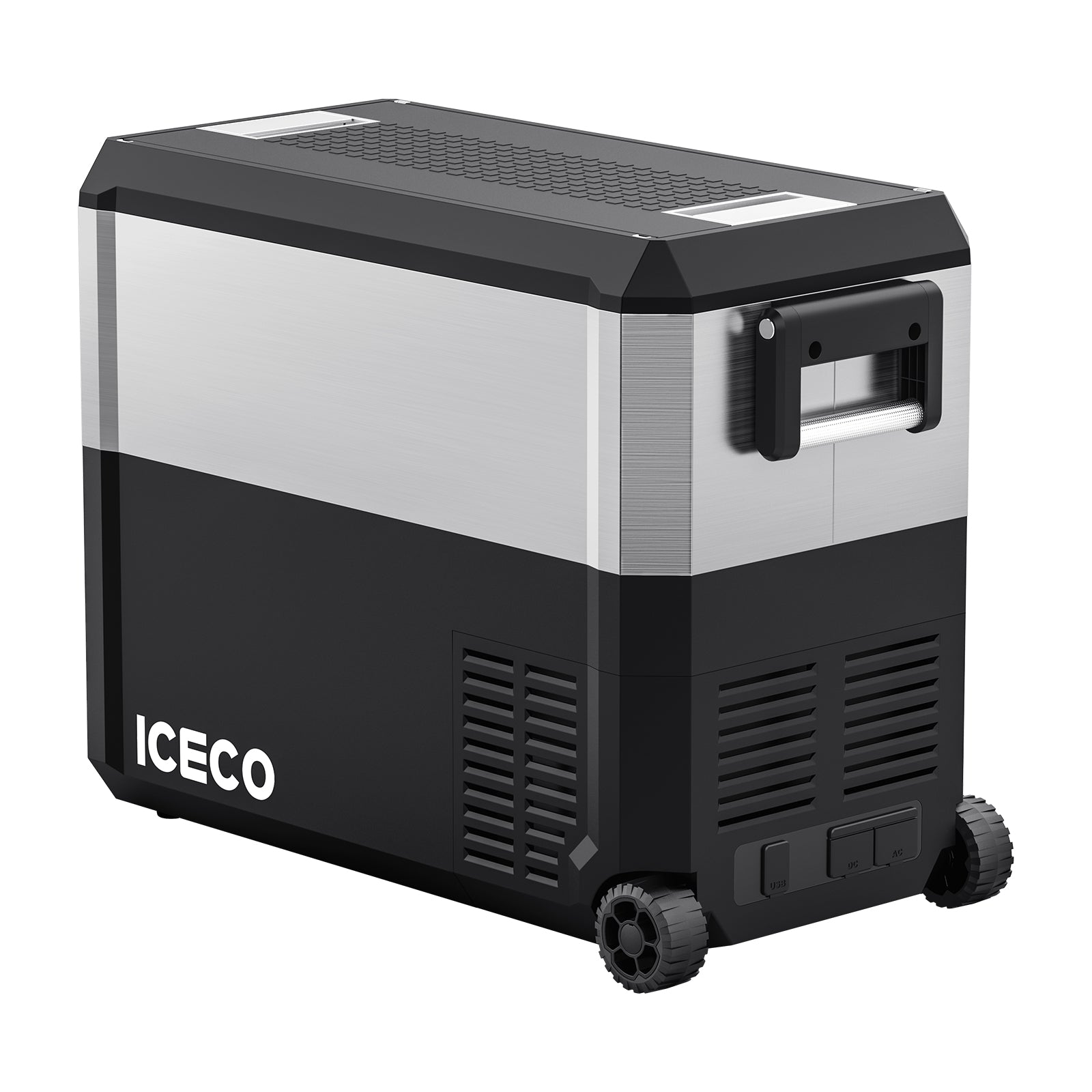 51QT JP50 Pro Wheeled Portable Freezer With Cover Camping Fridge Car Fridge | ICECO-Portable Fridge-www.icecofreezesale.com