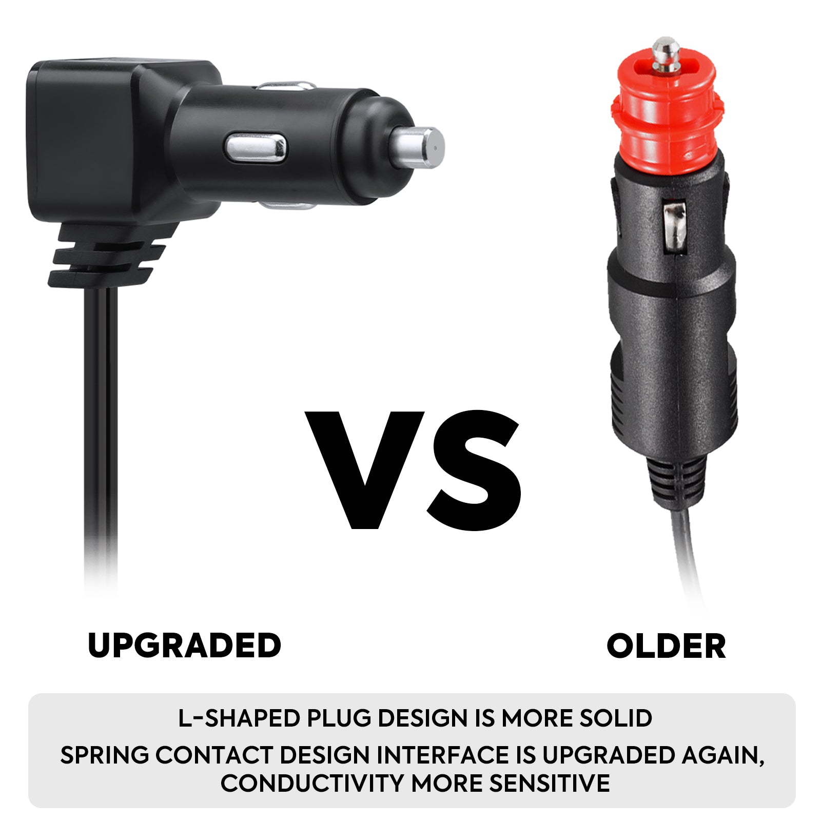 12 Volt Male Cigarette Lighter Plug for ICECO Fridge Freezer-accessories-www.icecofreezesale.com