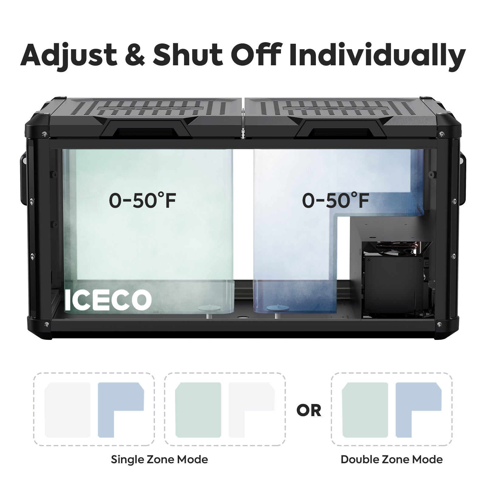 79.2QT VL75ProD 12V Heavy Duty Fridge Freezer| ICECO-Portable Fridge-www.icecofreezesale.com
