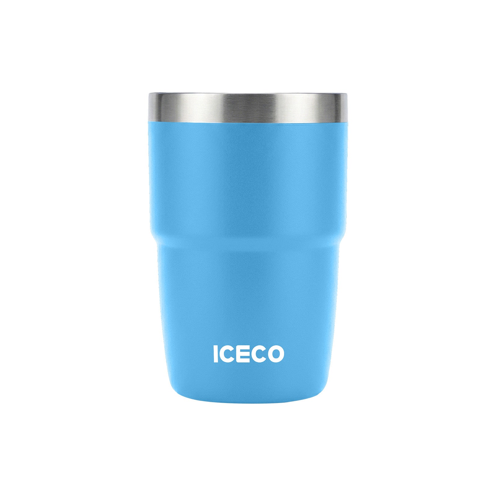 2-Pack 8 oz Stackable Stainless Steel Tumbler Set | ICECO-accessories-www.icecofreezesale.com