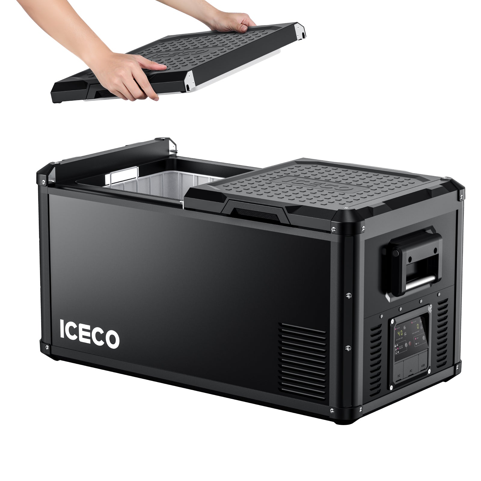 79.2QT VL75ProD 12V Heavy Duty Fridge Freezer| ICECO-Portable Fridge-www.icecofreezesale.com