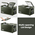 79.2QT VL75ProD Olive 12V Heavy Duty Metal Fridge Freezer| ICECO-Portable Fridge-www.icecofreezesale.com