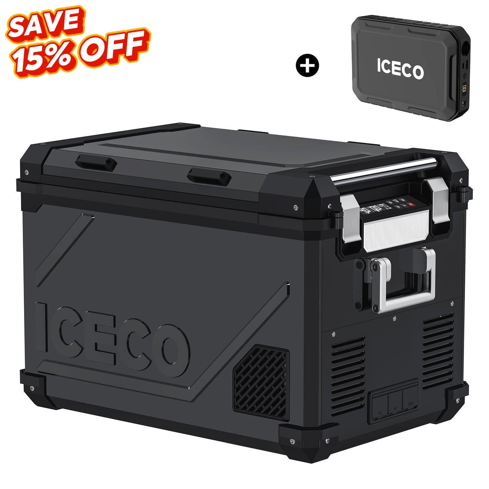 58QT APL55 Dual Zone Fridge Freezer Combo | ICECO-www.icecofreezesale.com