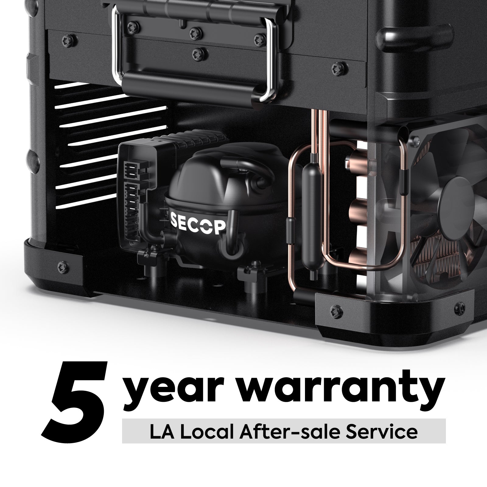 21QT APL20 Black Lightweight Single Zone Aluminum Freezer | ICECO-Portable Fridge-www.icecofreezesale.com