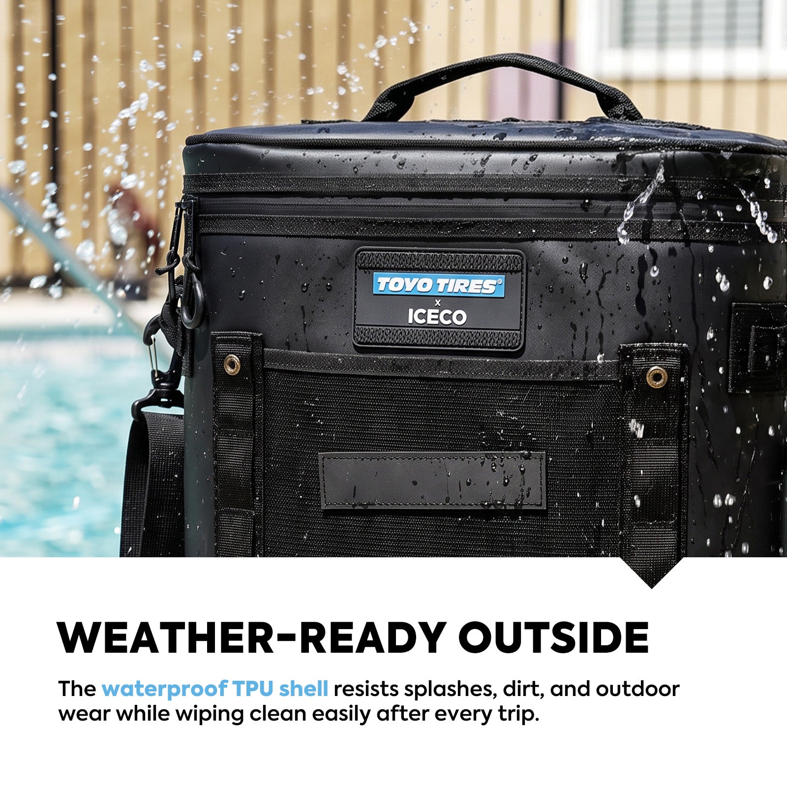 13.5QT GOPACK12 Single Zone 12V Ice-Free Portable Freezer | ICECO × TOYO TIRES® Limited Edition-Portable Fridge-www.icecofreezesale.com