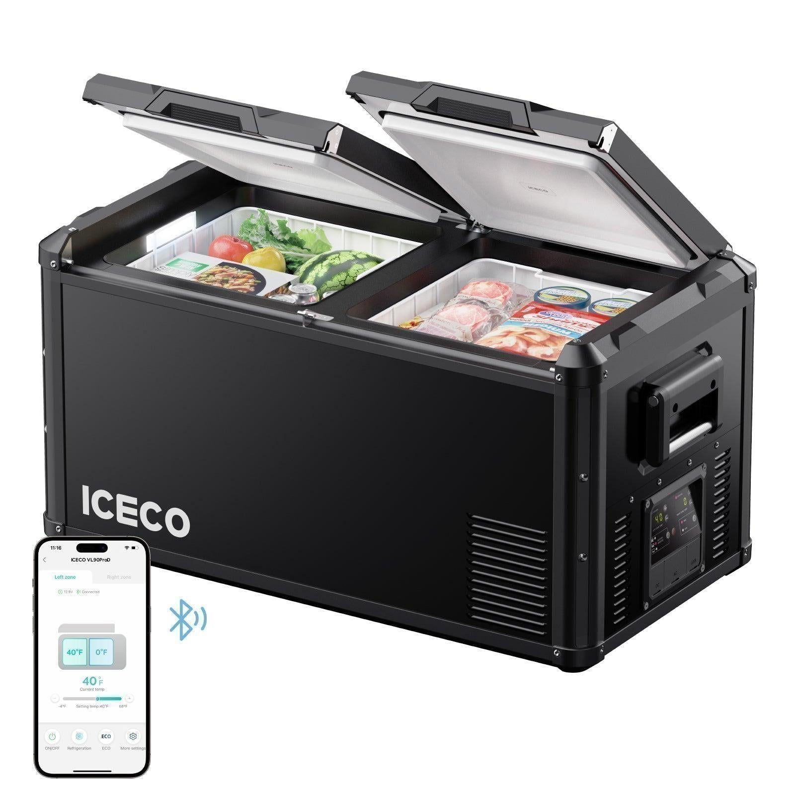 79.2QT VL75ProD 12V Heavy Duty Fridge Freezer| ICECO-Portable Fridge-www.icecofreezesale.com