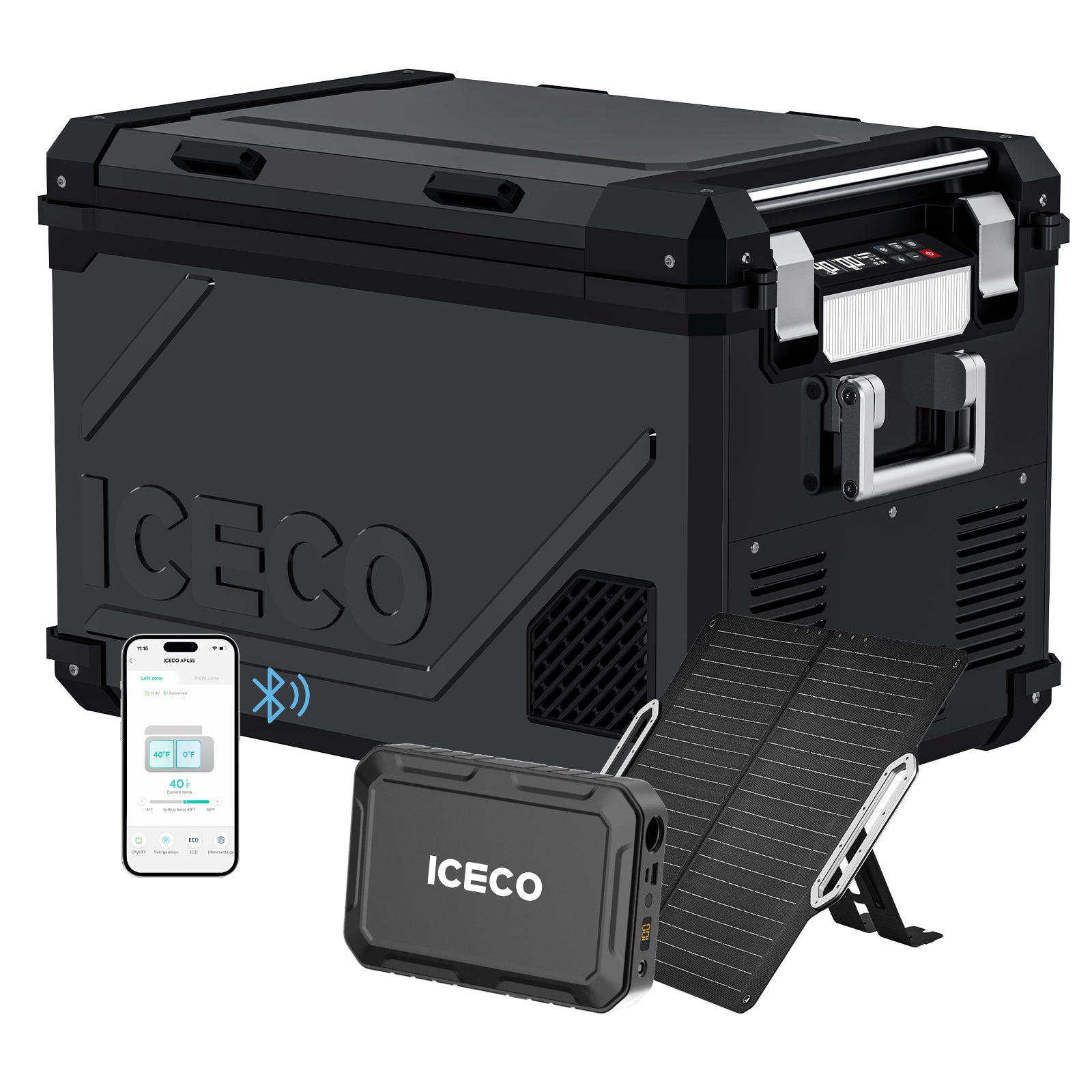 58QT APL55 Dual Zone Fridge Freezer Combo | ICECO-www.icecofreezesale.com