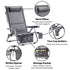 Bora 5-Position Reclining Folding Beach Chair with Headrest for Adults | ICECO-Outdoor Gear-www.icecofreezesale.com