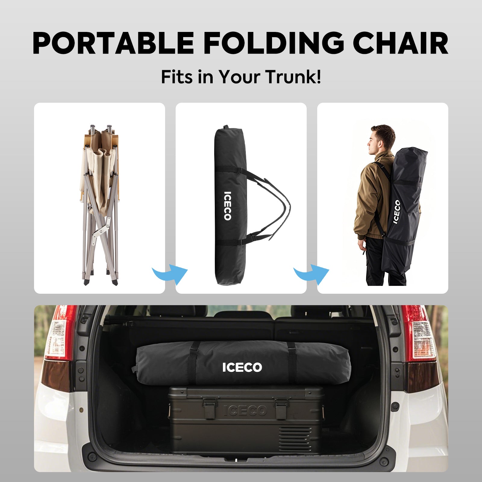 Hi1600 High-back Camping Chair | ICECO-Outdoor Gear-www.icecofreezesale.com