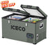 63.4QT VL60 Dual Zone Metal Fridge Freezer with Cover | ICECO-Portable Fridge-www.icecofreezesale.com