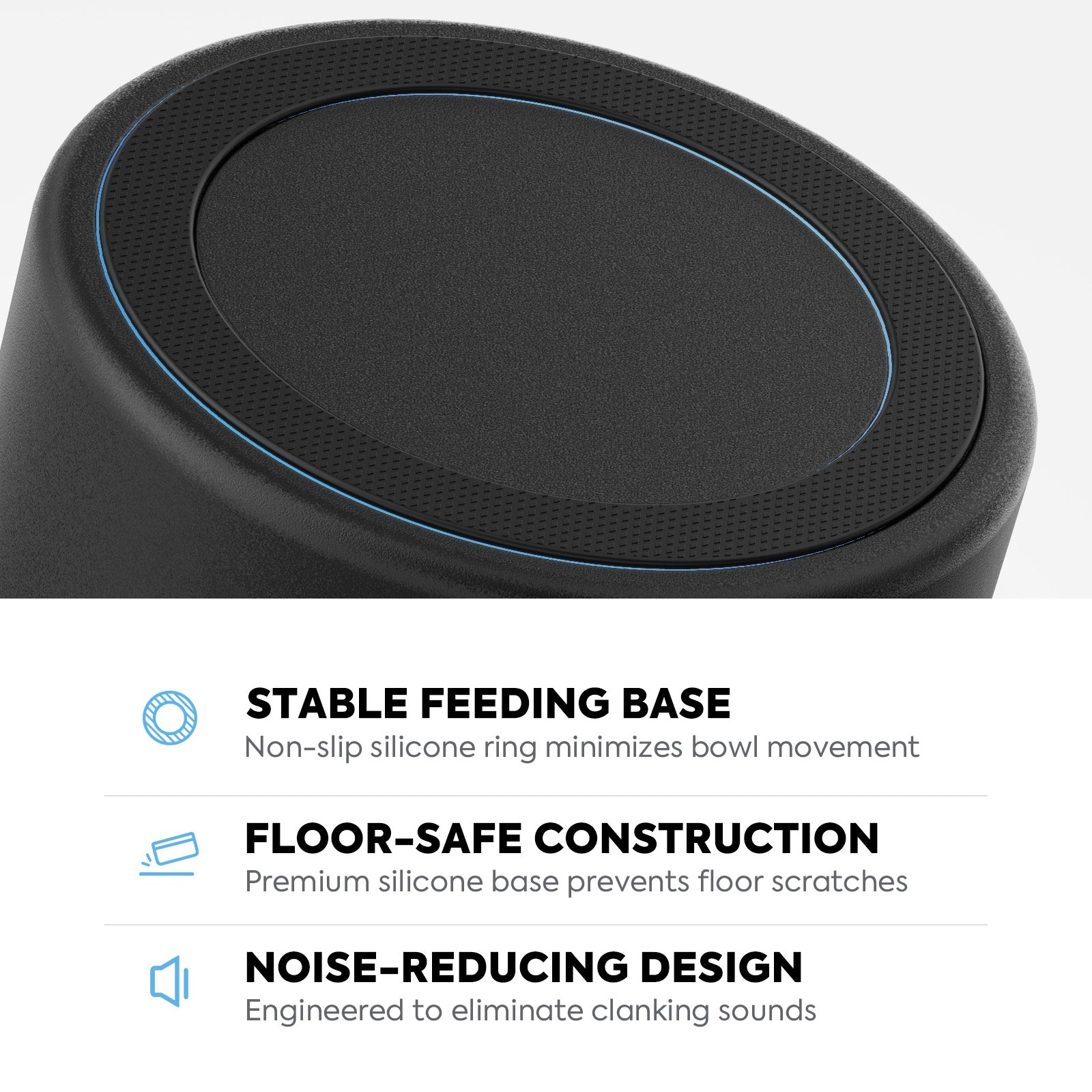 Stainless Steel Dog Bowl, Dog Food and Water Bowl | ICECO-accessories-www.icecofreezesale.com