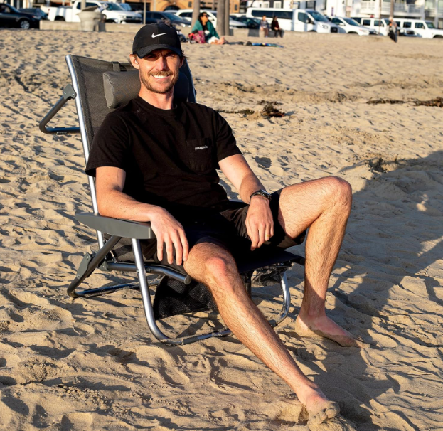 Bora 5-Position Reclining Folding Beach Chair with Headrest for Adults | ICECO-Outdoor Gear-www.icecofreezesale.com