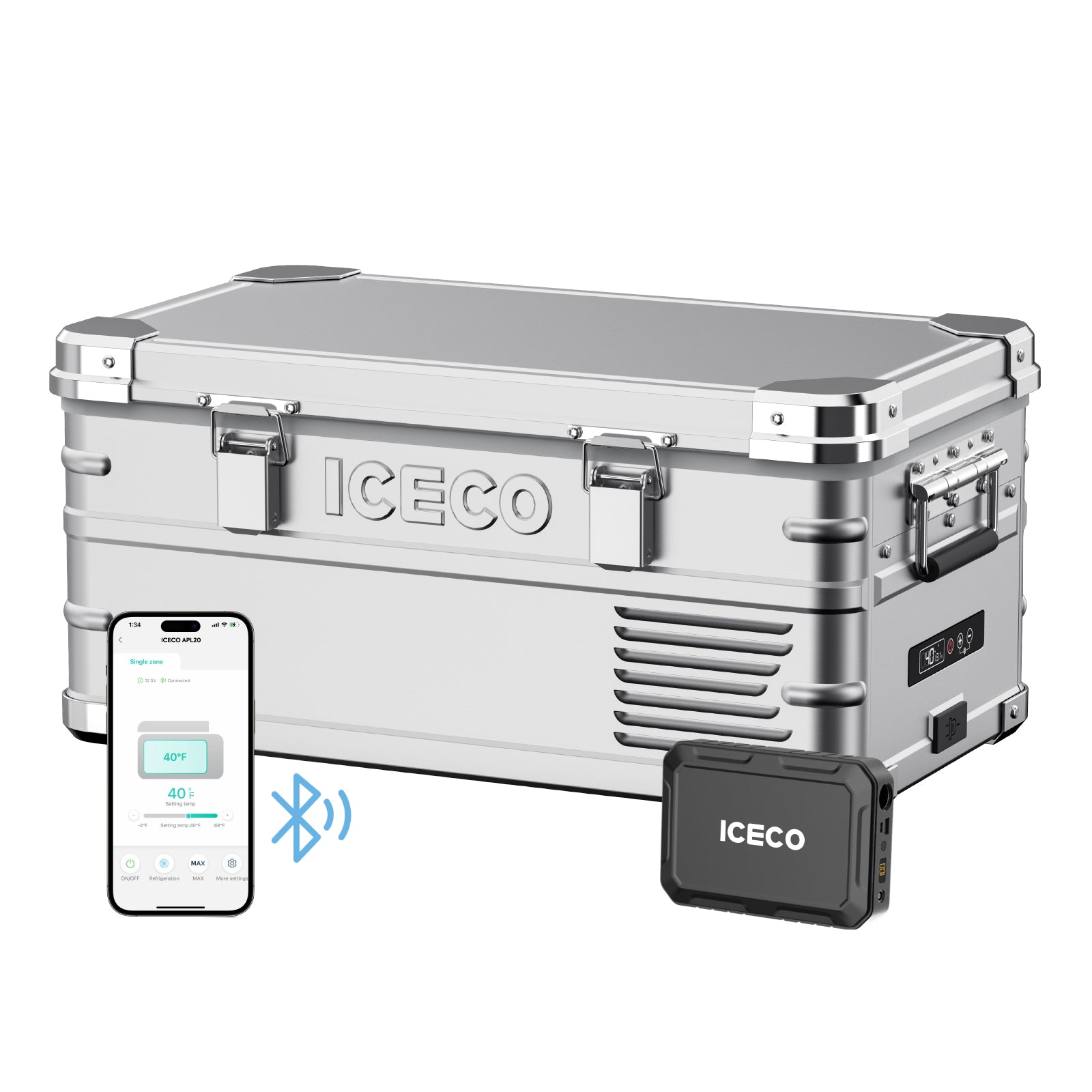 21QT APL20 Light Duty Aluminum Freezer Single Zone | ICECO-Portable Fridge-www.icecofreezesale.com