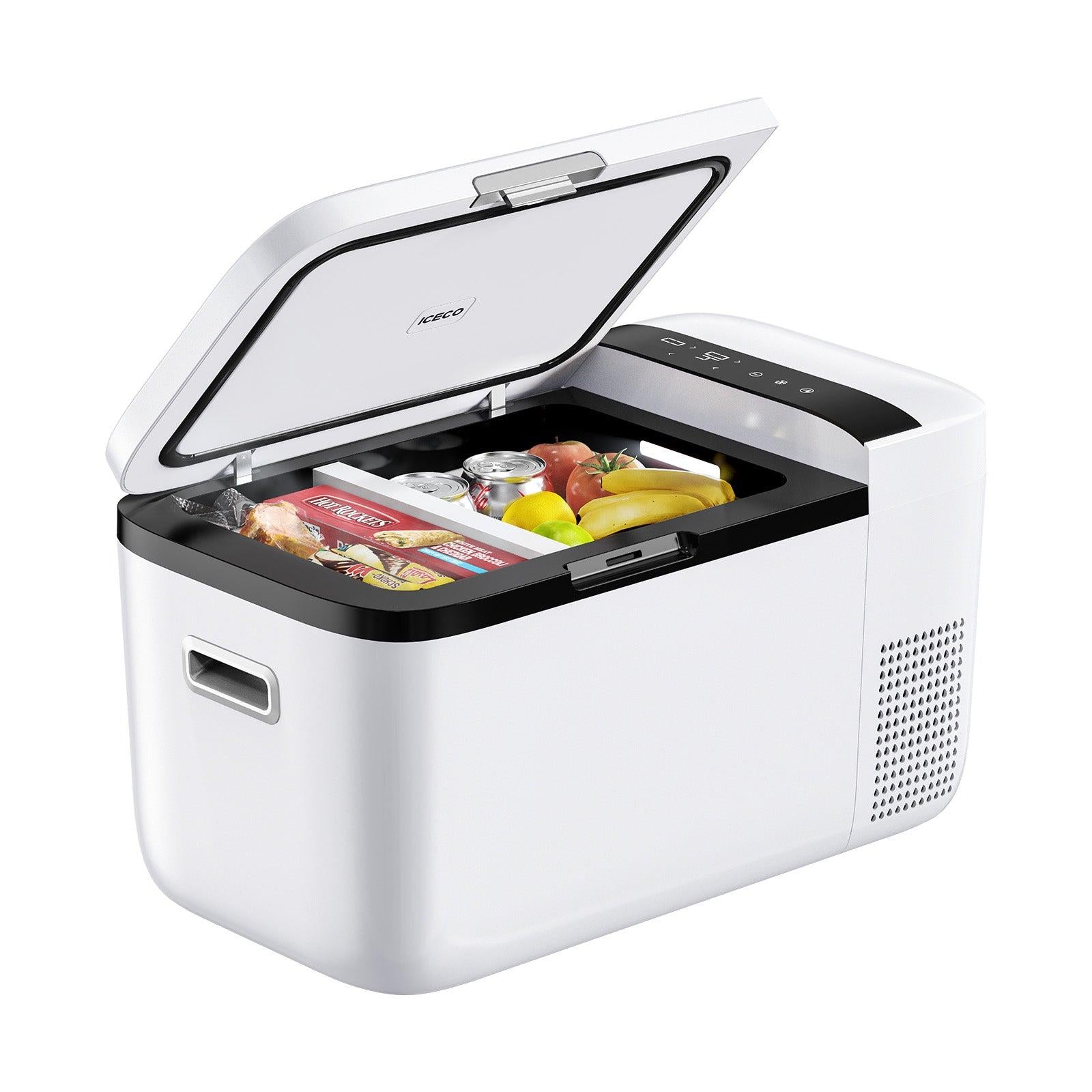 21QT GO20 Dual Zone 12V Portable Freezer (White) | ICECO-Portable Fridge-www.icecofreezesale.com