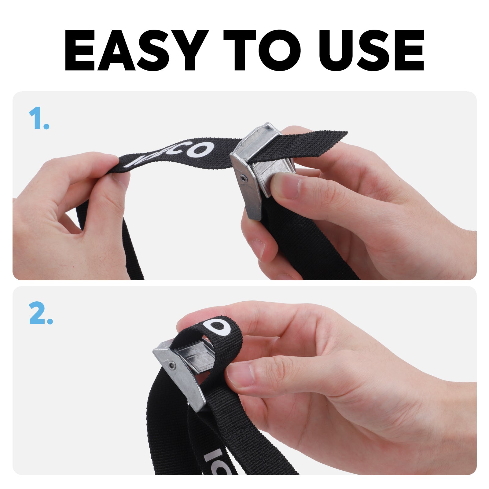 Fridge Tie-Down Strap Kit 2-Pack for Slide Mount | ICECO