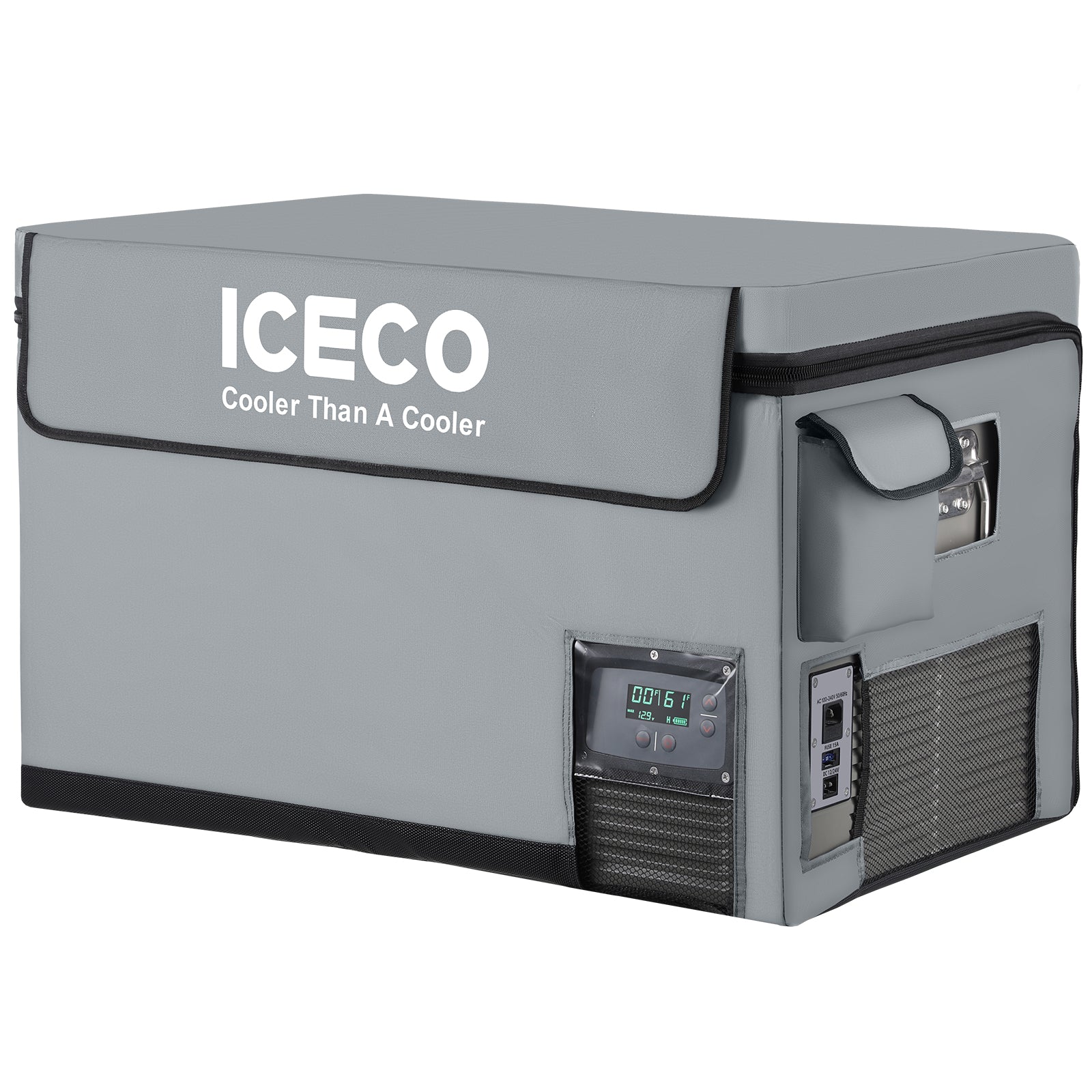 ICECO VL60 Dual Zone Fridge Freezer with Cover| ICECO-Portable Fridge-www.icecofreezesale.com