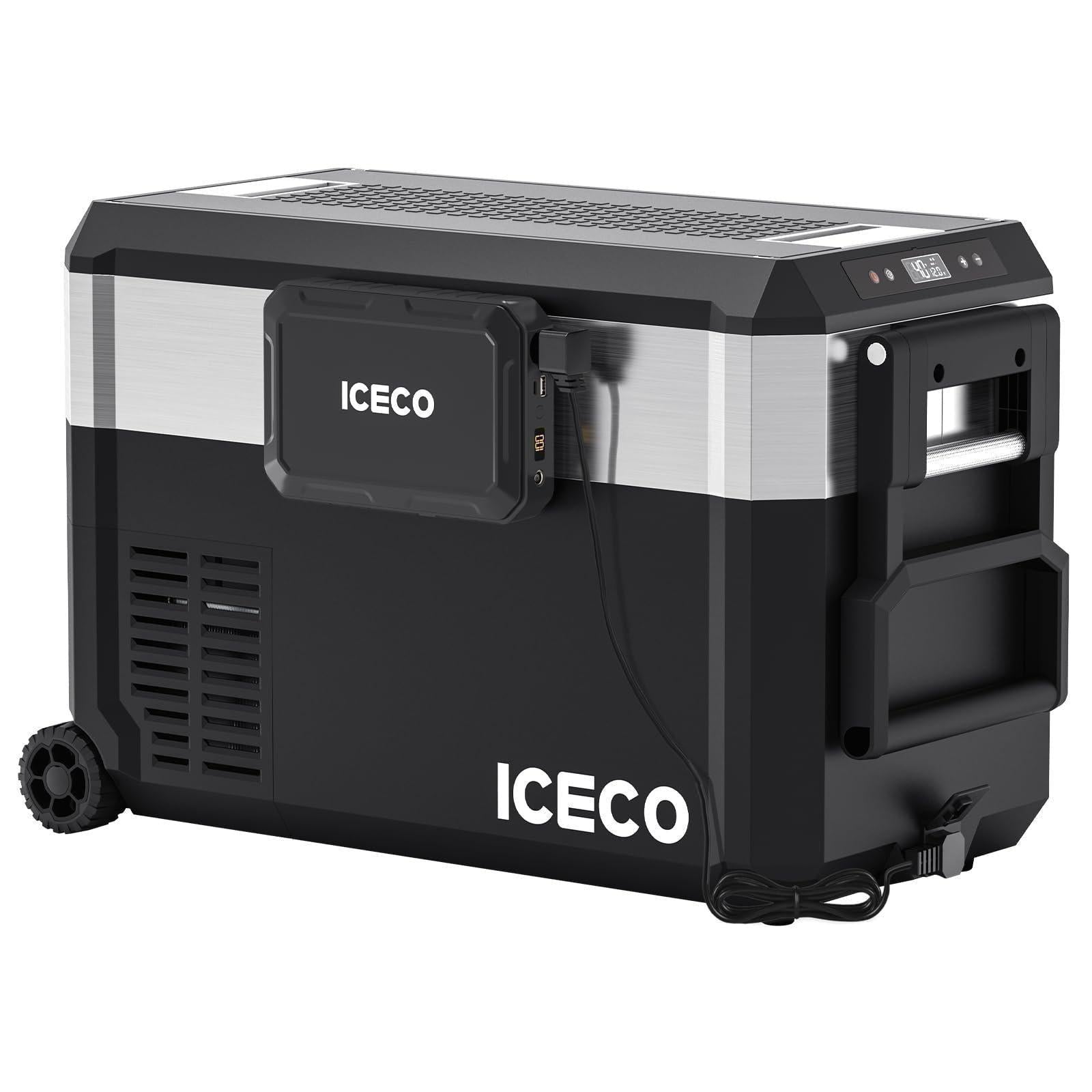 JP Pro Wheeled Portable Freezer with Magnetic Battery | ICECO-Portable Fridge-www.icecofreezesale.com