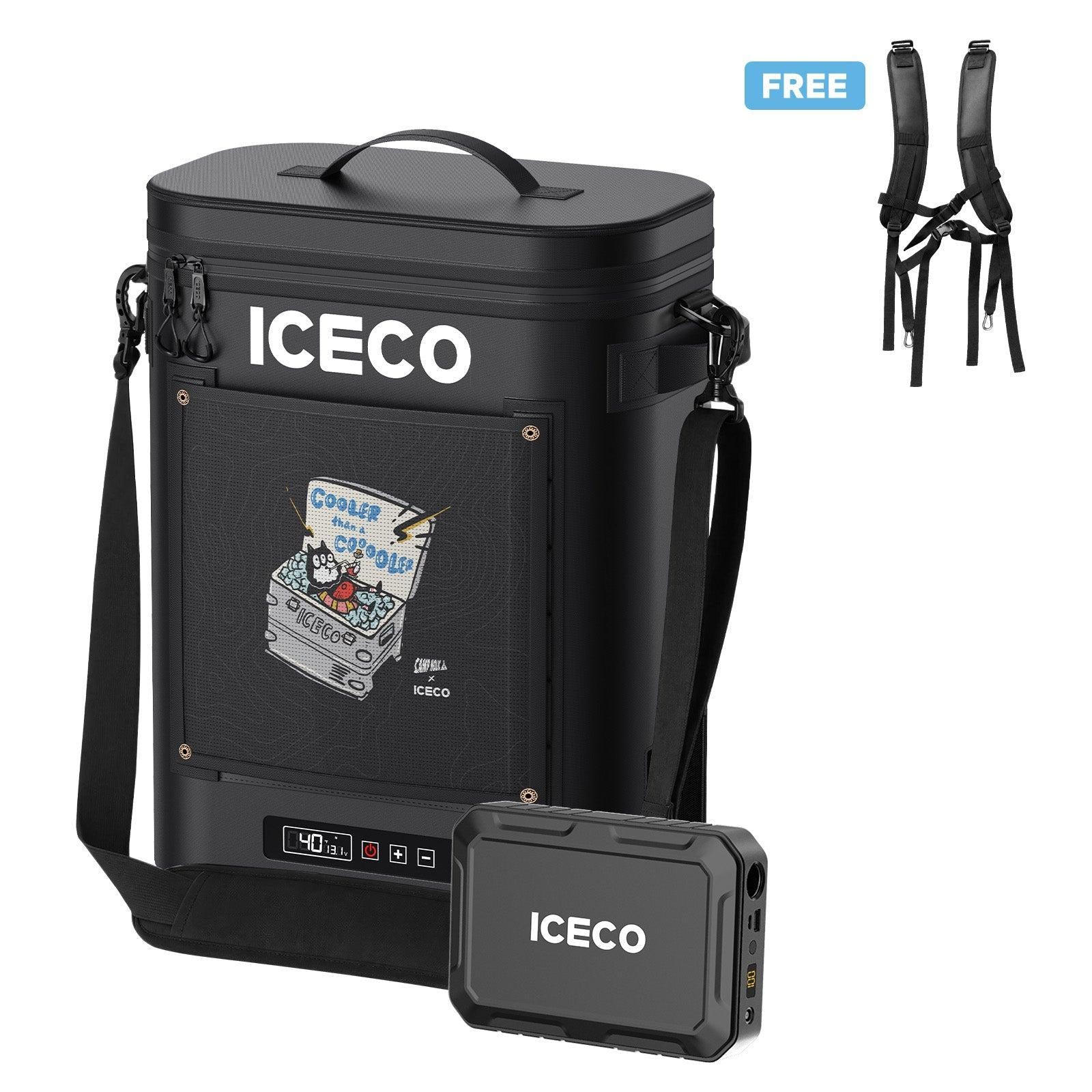 NEW! 13.5QT GOPACK12 Single Zone 12V Ice-Free Portable Freezer | ICECO-Portable Fridge-www.icecofreezesale.com