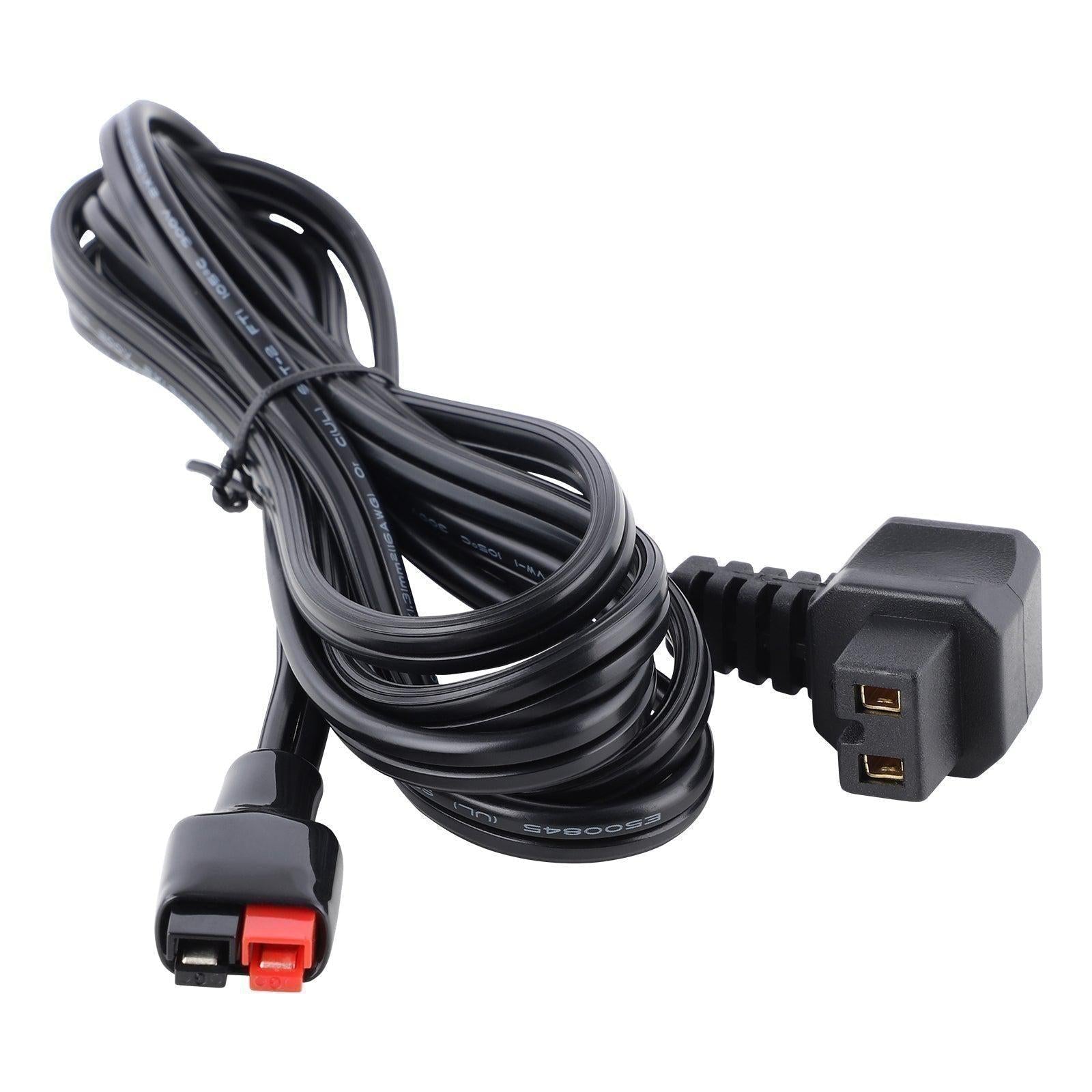 Anderson 12 Volt Male Cigarette Lighter Plug,16AWG 6.5 FT Long (2 Meters)-Cable-www.icecofreezesale.com