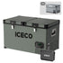 63.4QT VL60 Dual Zone Metal Fridge Freezer with Cover | ICECO-Portable Fridge-www.icecofreezesale.com