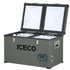 ICECO VL60 Dual Zone Fridge Freezer with Cover| ICECO-Portable Fridge-www.icecofreezesale.com