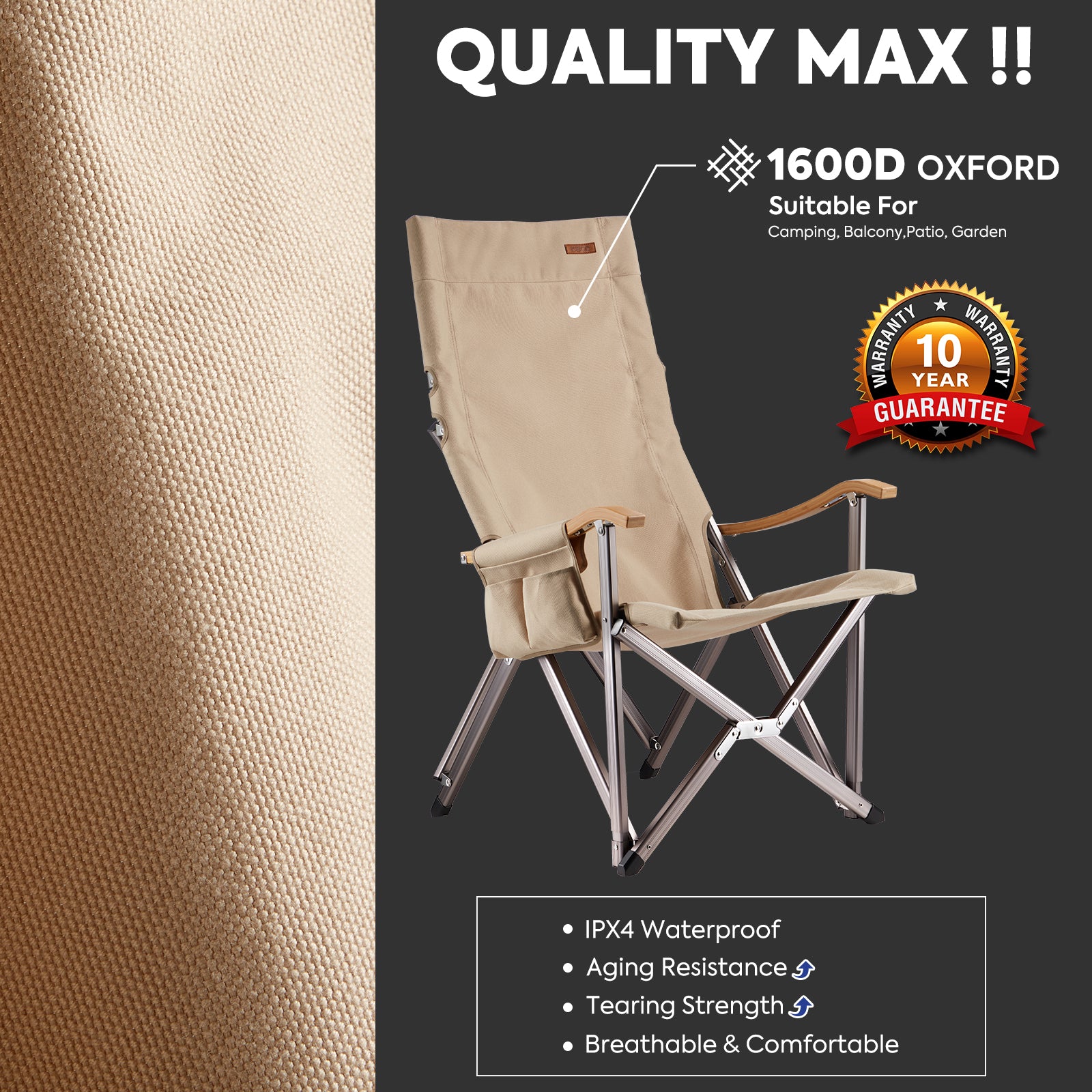 PRE SALE! High-back Outdoor Chair | ICECO-Outdoor Gear-www.icecofreezesale.com